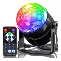 Max - Bola Luces Led Láser Disco Multicolor Con Control Remoto