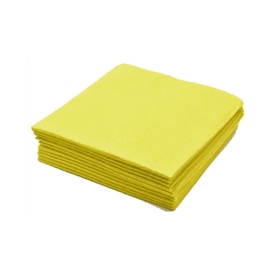 Genérico - Pack 10 Paños Multiusos Amarillo Antipolvo 38X38 – Superficies Limpias Y Brillantes