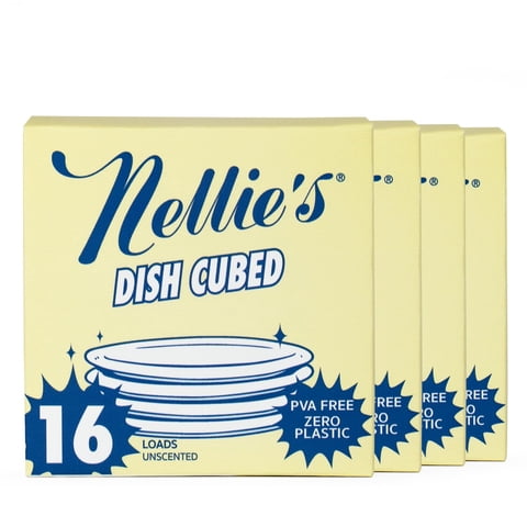 Nellie'S - Detergente Para Lavavajillas Dish Cubed Paquete