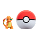 thumbnail image 2 of Figura De Batalla De Charmander 5 Cm Con Pokebola Pokemon, 2 of 4