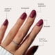thumbnail image 3 of Press On Nails Glamnetic Berry Maroon Short Round x30, 3 of 6