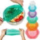 thumbnail image 1 of Nevera de almacenamiento de alimentos ROTTOGOON con tapas elásticas de silicona, 6 unidades, 1 of 7