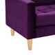 thumbnail image 3 of Sofa Retro 1c Felpa 05 Morado, 3 of 6
