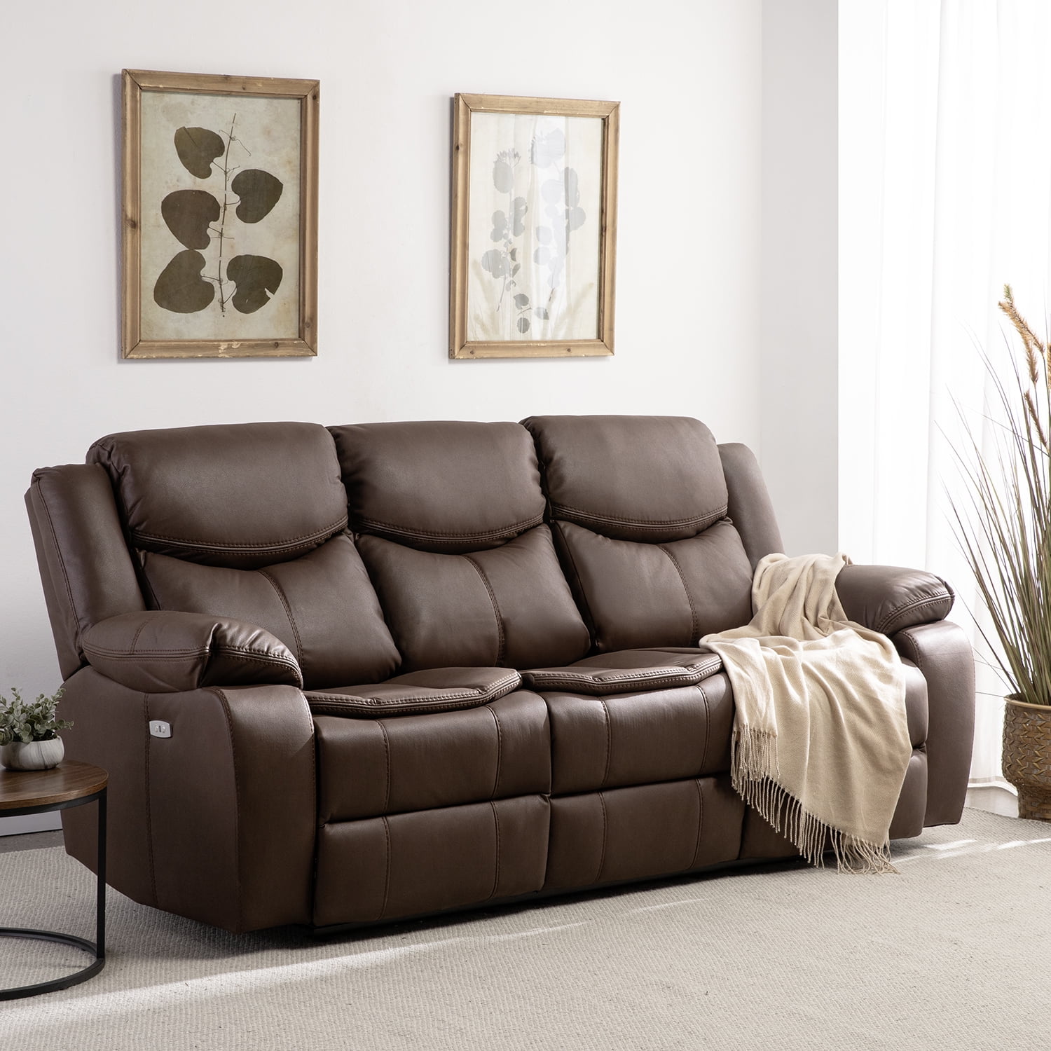 Vys Spa - Sofa Electra Brown Electrico Automatico + Usb