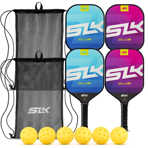 Paquete de palas de pickleball Selkirk SLK Club con 4 palas