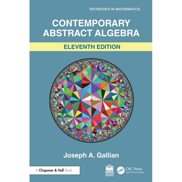 Libro de texto Chapman and Hall/CRC Álgebra Abstracta