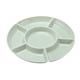 thumbnail image 2 of Plato De Aperitivo, Plato De Comida, Bandeja Dividida Para Servir Dulces, Postres, Dulces, Verde, 2 of 5