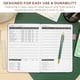thumbnail image 4 of Cuaderno para Rastreo de Facturas Clever Fox Organizador Mensual Oro Rosa, 4 of 5