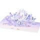 thumbnail image 1 of Tarjeta de felicitación Joyvine 3D Pop-up con mariposa morada, 1 of 8