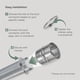 thumbnail image 4 of Conector de Conducto Vent Systems 10 cm Acero Galvanizado 4", 4 of 9
