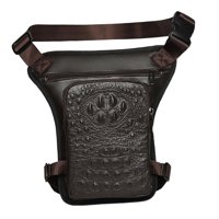 Magideal - Bolsa De Pierna Para Motociclista Con Cuatro Bolsillos Diseño Impermeable Cinturón Ajustable Y Múltiples Compartimentos Adecuada Para Ciclismo Senderi Estilo B