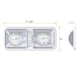 thumbnail image 2 of Luz LED de Cúpula Leisure LED Pack de 2 (11-18V, Blanco), 2 of 9