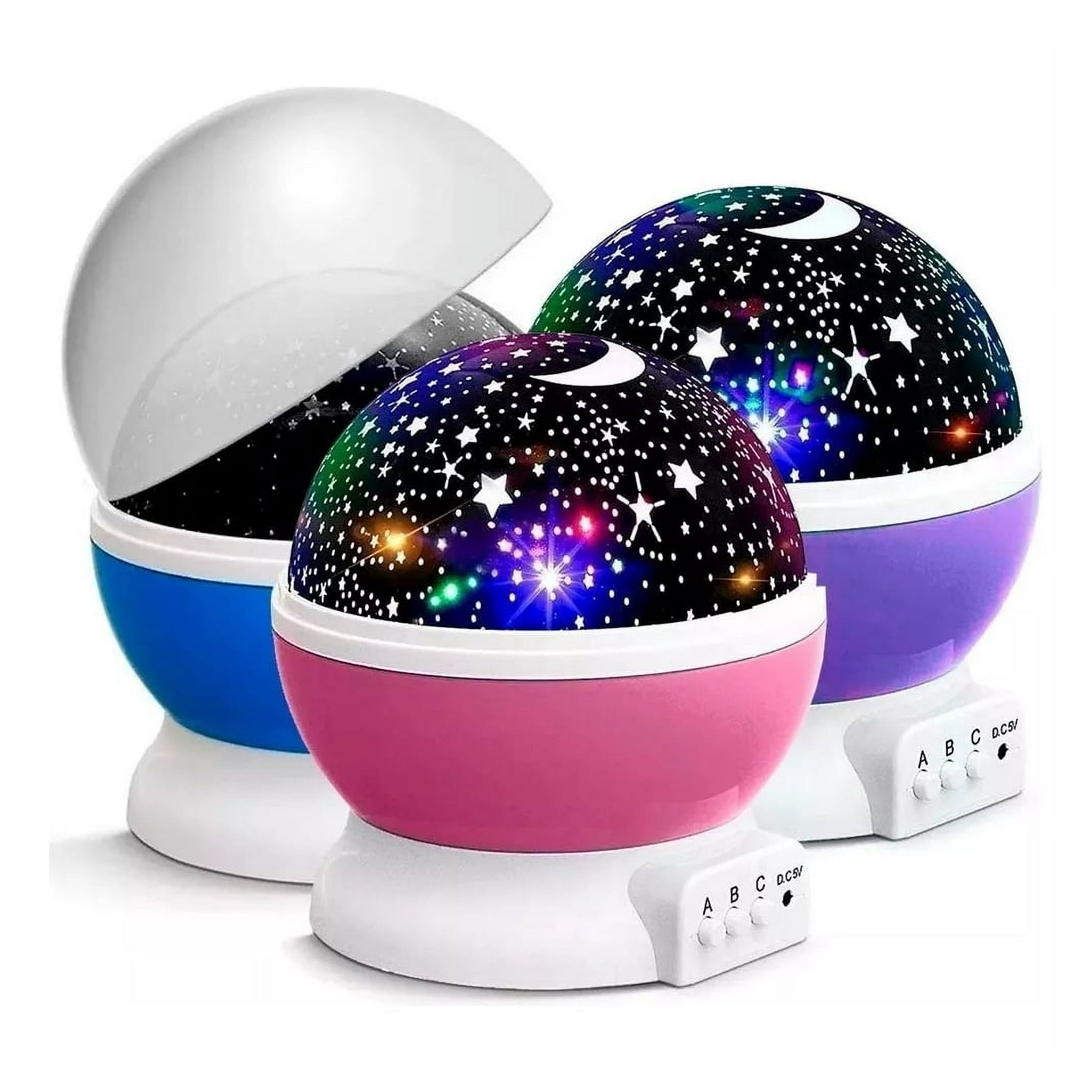 Genérico - Proyector Rotatoria Cielo Estrellas Noche Alumbra Bebe Lau