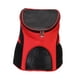 thumbnail image 4 of Mochila Portadora De Gato 1x Con Malla Para Perros De Mascota Para Perros Al Aire Libre Lleva Bolsa De Mano Rojo, 4 of 5
