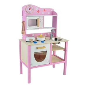 Gamepower Cocina De Madera Rosada C0C004