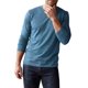 thumbnail image 4 of INSPIRE CHIC Camiseta Casual para Hombre Cuello Redondo Manga Larga Camiseta Básica Suave XL Azul Denim, 4 of 6