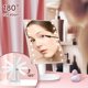 thumbnail image 5 of Espejo de maquillaje Kookin iluminado con 16 luces LED de color blanco, 5 of 8