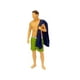 thumbnail image 3 of 1/64 Figuras De Personas Para Hombres Proyectos De Bricolaje Accesorios De Película Figuritas Pintadas A Mano Verde, 3 of 5