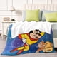 thumbnail image 4 of Superratón: Las Nuevas Aventuras anti-pilling, suave, ligera, esponjosa y acogedora de lujo para hogar y cocina – Perfecta para niños y adultos,200X150cm, 4 of 6