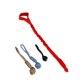 thumbnail image 5 of Perro Al Aire Libre Bungee Colgante Juguete Interactivo Durable Tugger Tether Tug Juguete Rojo, 5 of 5