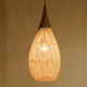 thumbnail image 5 of Lampara Colgante Rattan Claro Gota 25cm, 5 of 9