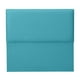 thumbnail image 1 of Respaldo Flat Queen Felpa Turquesa, 1 of 2