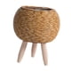 thumbnail image 1 of Cesta Tejida Soporte Para Plantas Con Patas Maceta Para Apartamento Sala De Estar Bola Marrón Claro, 1 of 5