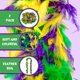 thumbnail image 5 of Boa de Plumas 4E's Novelty Mardi Gras 1,8 m de Plumaje Exuberante y Esponjoso, 5 of 9