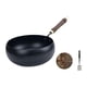 thumbnail image 4 of Iron Wok Universal Sautee Con Many Many Bottom Bot Para La Cubierta De Vidrio De Cocina En El Hogar, 4 of 5