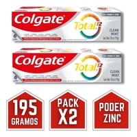Pasta Dental Total 12 Clean Mint 150 Ml 2 Un Colgate
