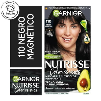 Coloración Cabello 110 Negro Magnético 1 Un Nutrisse