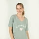 thumbnail image 5 of Camisa de Dormir Hania Manga Corta Verde, 5 of 5