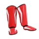 thumbnail image 2 of Muay Thai Kickboxing Espinilleras Piernas Protectores De Pies Para Boxeo Kickboxing Sanda Rojo M, 2 of 3
