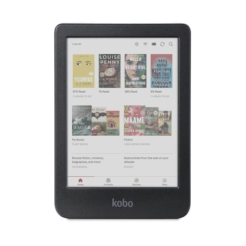 Ereader Kobo Clara Colour De 6 Pulgadas Con Tinta Electrónica Sin Reflejos Kaleido™ 3 De 16 Gb
