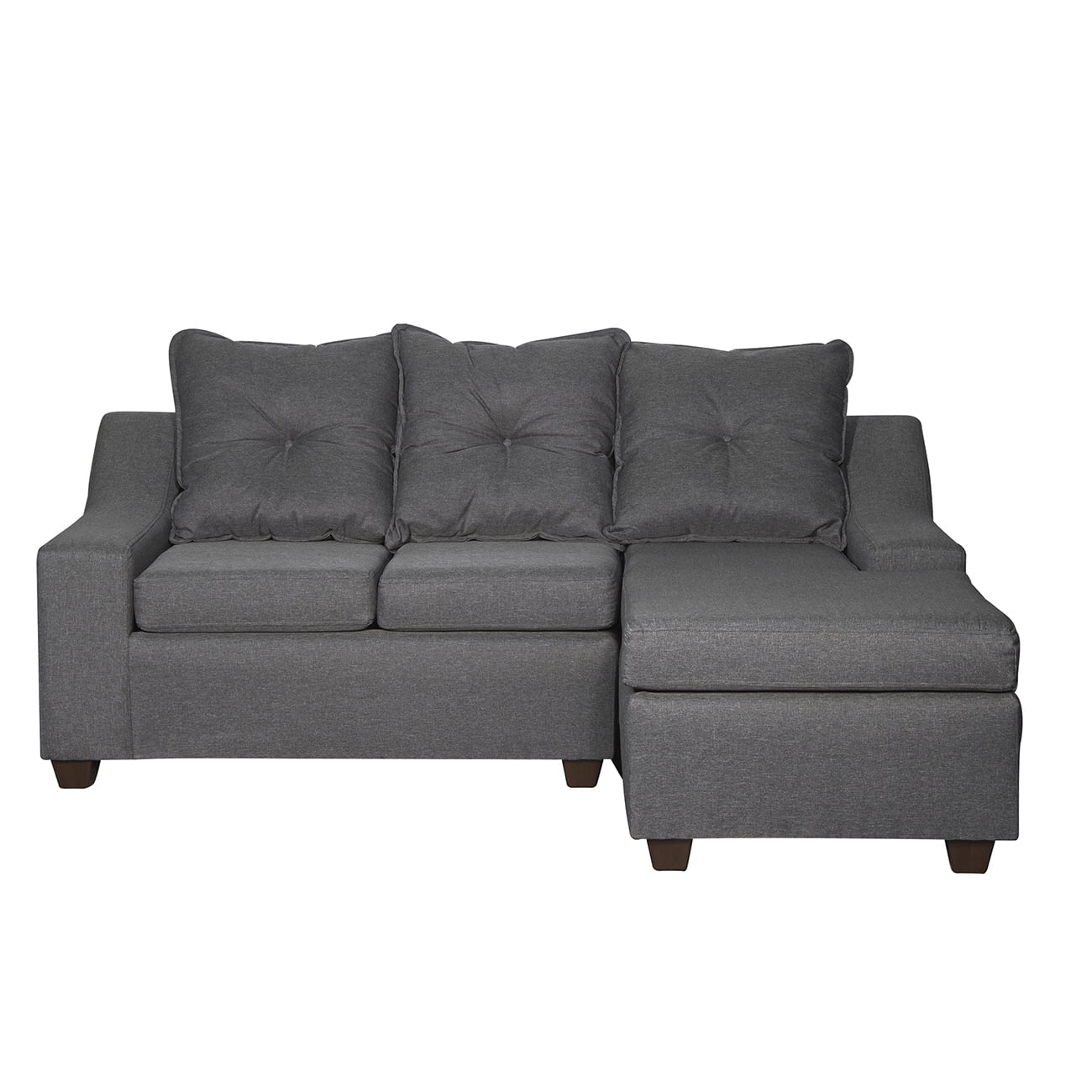 Masel - Seccional 3c Viena Derecho Gris Oscuro