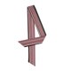 thumbnail image 1 of INSPIRE CHIC Bufandas Elegantes y Delgadas de Mujer con Punta Doble Lado de Ocio Rosa, 1 of 5