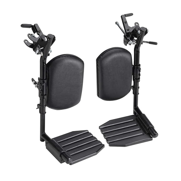 Reposapiés para sillas de ruedas Invacare, reposapiés elevadores de aluminio