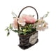 thumbnail image 2 of Planta Artificial Canastito Macetero Cordel Ovalado Deco rosa, 2 of 7