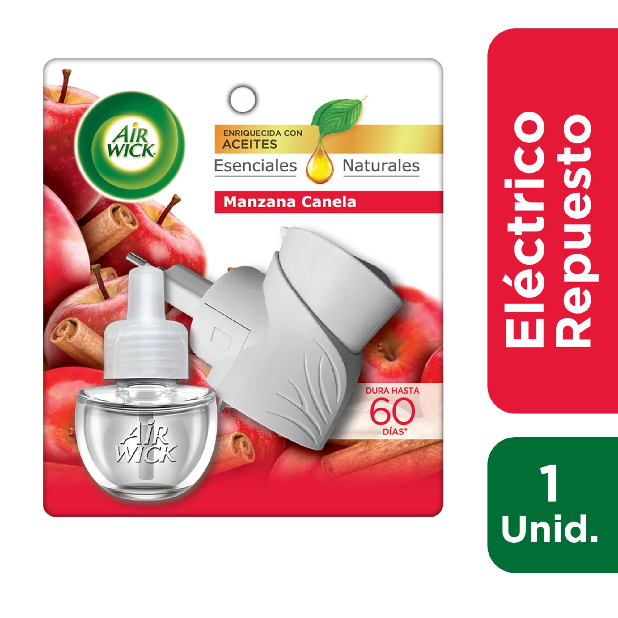 Kit Eléctrico Aromatizante Aceite Manzana Canela Blister 21 ml Air Wick