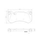 thumbnail image 2 of Pastillas Freno para auto Mercedes Benz C63 AMG / AMG S 2015-2021 Dela, 2 of 4