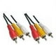 thumbnail image 3 of Cable De Video Rca 3x3 Audio Video 1.5 Metro Calidad Blister, 3 of 4