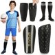 thumbnail image 1 of Espinilleras de fútbol MEIXINZHI para niños y jóvenes con mangas y calcetines, 1 of 7