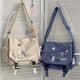 thumbnail image 2 of Stay Trendy with our Large Capacity Nylon Messenger Bag - Perfect for Students!, 2 of 5