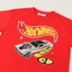 thumbnail image 3 of Polera Manga Corta Niño Rojo Logo Hot Wheels, 3 of 4