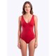 thumbnail image 3 of Samia Traje de Baño Mujer Reductor Modelador Rojo Una Pieza Corset Ajustable, 3 of 7