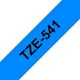 thumbnail image 1 of Cinta TZe-541 Etiquetas Adhesivas 18mm/8m Negro/Azul para rotuladora, 1 of 3