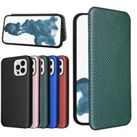 Funda Flip Para Foxdock Iphone 14 Pro Max - Funda Magnética De Negocios, Funda Protectora Delgada
