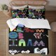 thumbnail image 2 of Alphabet Lore Quilts for Queen Bed Bedspreads,Soft Bed Quilt Lightweight Bedspread,Quilted Coverlet 3 Piece Bed Sheets, 2 of 5