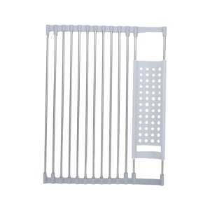 Magideal - Estante Enrollable Para Secar Platos Estante Para Fregadero De Cocina Soporte Para Fregadero Escurridor De Platos Portátil, Estante Para Secar Fregade 52Cmx33Cm