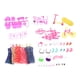 thumbnail image 1 of Conjunto De Moda De Muñecas, Artesanía De Imitación Para Niñas, Regalos, Festivales, Juguete Educativo, 74 Uds., 1 of 5